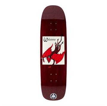 Welcome Skateboard Unholy Dive Son of Golem Dark Red 8,75